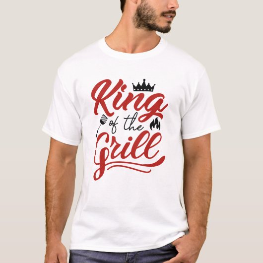 Grillkönig T-Shirt (Vorderseite)