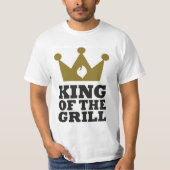 Grillkönig T-Shirt (Vorderseite)