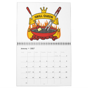 Grillkönigin Kalender