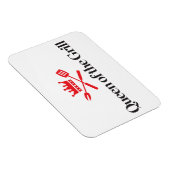 Grillkönigin Magnet (Rechte Seite)