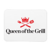 Grillkönigin Magnet (Horizontal)