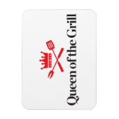 Grillkönigin Magnet (Vertikal)