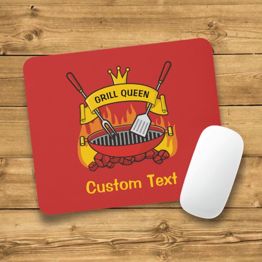Grillkönigin Mousepad