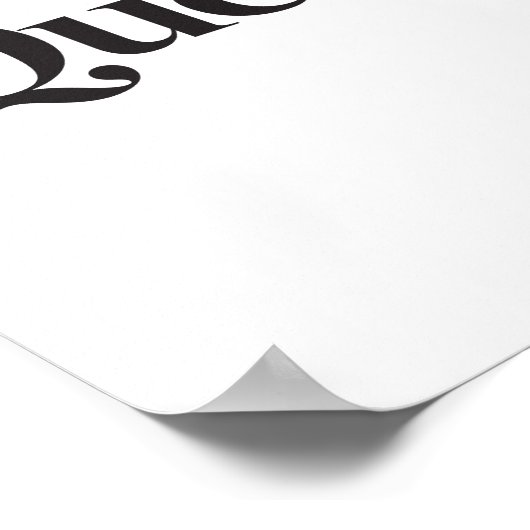 Grillkönigin Poster (Ecke)