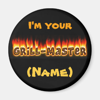Grillmaster (benutzerdefinierbar) magnet