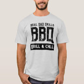 Grillmaster dad cool funny T-Shirt (Vorderseite)