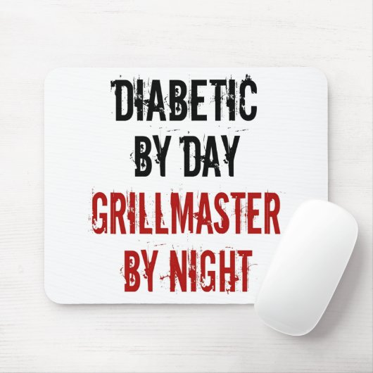 Grillmaster Diabetic Mousepad (Mit Mouse)