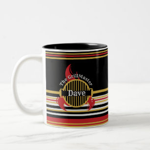 GrillMaster GRILLEN Bold Stripe  Zweifarbige Tasse