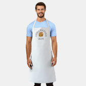 GRILLMASTER HAMBURGER PERSONALISIERTE SCHÜRZE (Getragen)