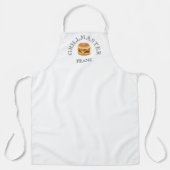 GRILLMASTER HAMBURGER PERSONALISIERTE SCHÜRZE (Vorderseite)