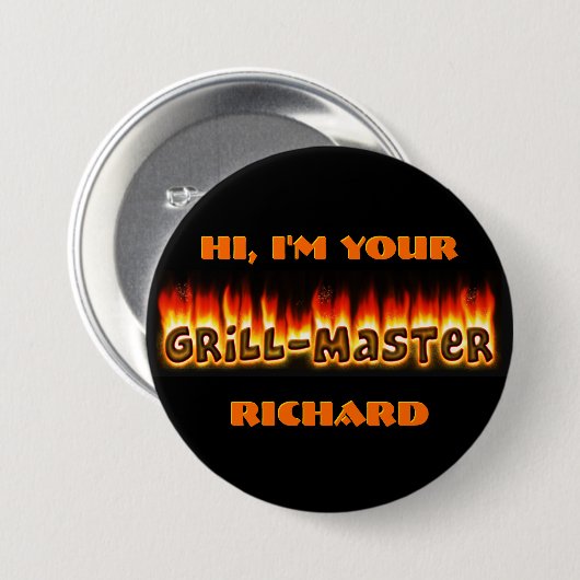 Grillmaster-ID Button (Vorne & Hinten)