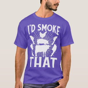 Grillmaster Id raucht diese lustige GRILLEN T-Shirt