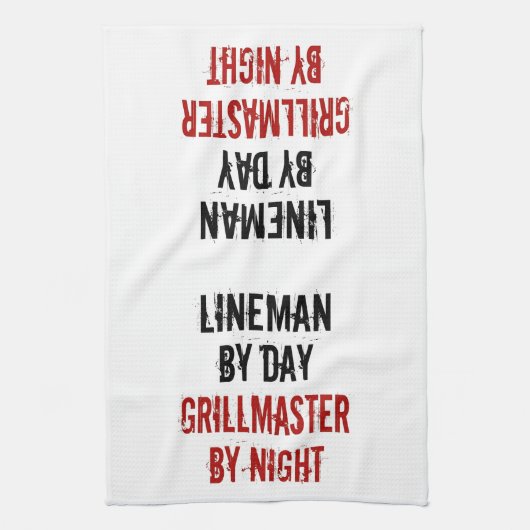 Grillmaster Lineman Handtuch (Vertikal)