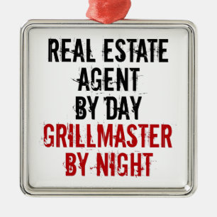 Grillmaster Real Anwesen Agent Ornament Aus Metall