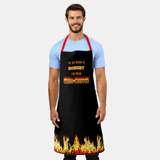 Grillmaster-Schürze mit Ihrem Namen Schürze