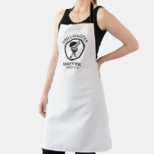 Grillmaster Since 20xx Black and White Schürze (InSitu)