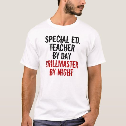 Grillmaster Special Bildung Teacher T-Shirt (Vorderseite)