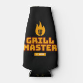 Grillmeister am Arbeitsplatz Flaschenkühler (Vorderseite)