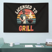 Grillmeister Dad Banner (Messe)