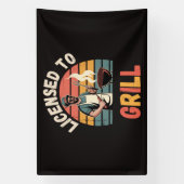 Grillmeister Dad Banner (Vertikal)