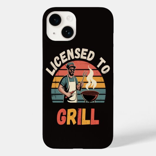 Grillmeister Dad Case-Mate iPhone Hülle (Rückseite)