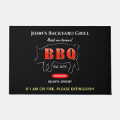 Grillmeister-GRILLEN im Hintergartengrill Fußmatte (Vorderseite)