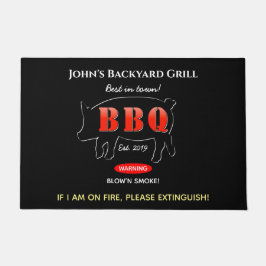 Grillmeister-GRILLEN im Hintergartengrill Fußmatte