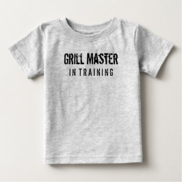 Grillmeister im Training Baby T-shirt