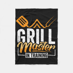 Grillmeister in Ausbildung BBQ-Enthusiast Fleecedecke