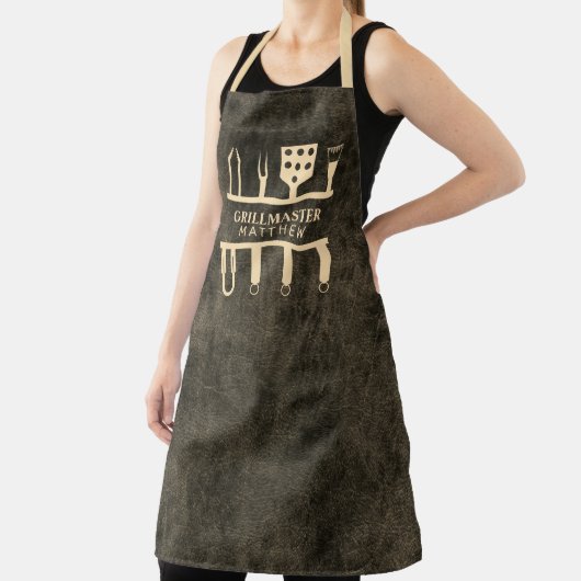 Grillmeister klassische Barockwerkzeuge individuel Schürze (InSitu)