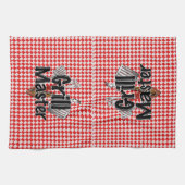 Grillmeister mit GRILLEN Tools & Picnic Table Handtuch (Horizontal)