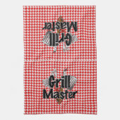 Grillmeister mit GRILLEN Tools & Picnic Table Handtuch (Vertikal)