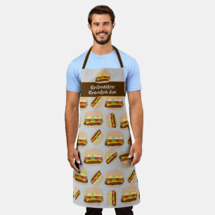 Grillmeister Personalisiertes Burger-Muster Guy’s Schürze