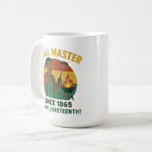 Grillmeister seit 1865 19. Tag Kaffeetasse (Vorderseite Links)