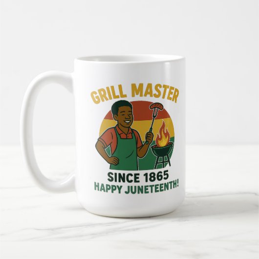 Grillmeister seit 1865 19. Tag Kaffeetasse (Links)