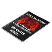 Grillmeister sind Geboren in Massachusetts Rezept Notizblock (Linke Seite)