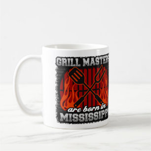 Grillmeister sind in Mississippi Geboren Kaffeetasse
