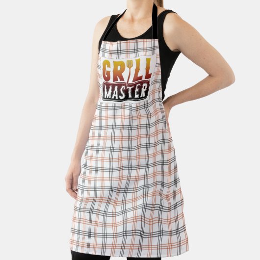 Grillmeister über die Schürze (InSitu)