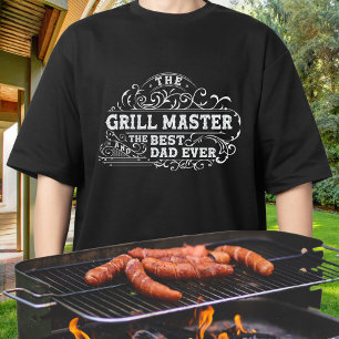 Grillmeister und bester Vater aller Zeiten Vaterta T-Shirt