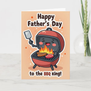 Grillmeister Vatertag Kunstkarte Karte