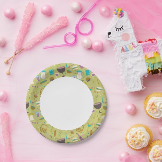 Grillmuster Pappteller (Party)