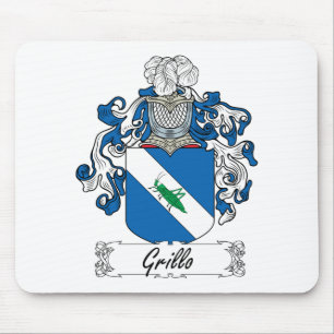 Grillo Familienwappen Mousepad