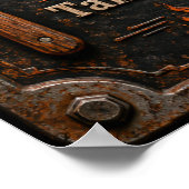 Grillregeln Poster (Ecke)