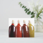 Grillsauce Postkarte (Stehend Vorderseite)