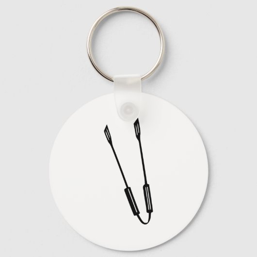 Grilltonnen Schlüsselanhänger (Vorderseite)