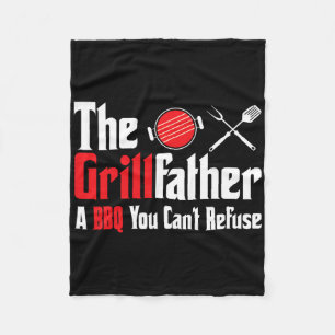 Grillvater Ein Bbq, das Sie nicht ablehnen können, Fleecedecke