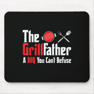 Grillvater eine Grillen, die du nicht ablehnen kan Mousepad