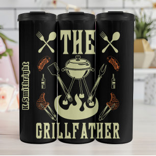Grillvater Funny GRILLEN Graphic Thermosbecher