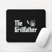 Grillvater Funny Grillen Vater Grillgrill Mousepad (Mit Mouse)