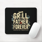 Grillvater für immer BBQ Pitmaster 2026 Kochen Mousepad (Mit Mouse)